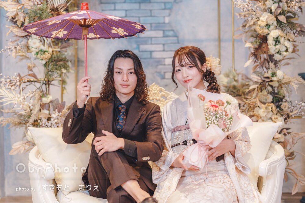 「楽しい撮影で良い思い出に」晴れ着姿で！スタジオで成人式の前撮り撮影