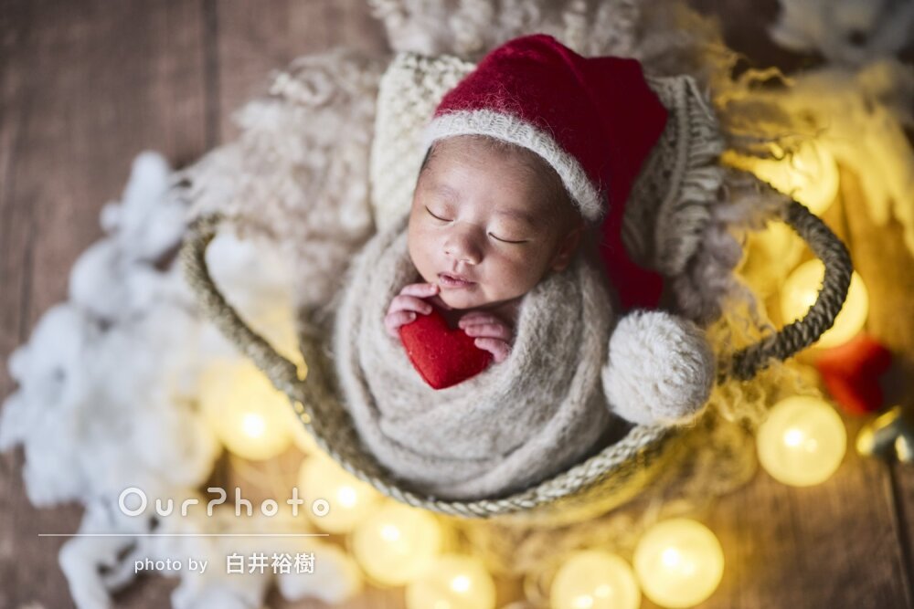 「とてもスムーズに素敵な写真をたくさん」可愛いニューボーンフォト撮影