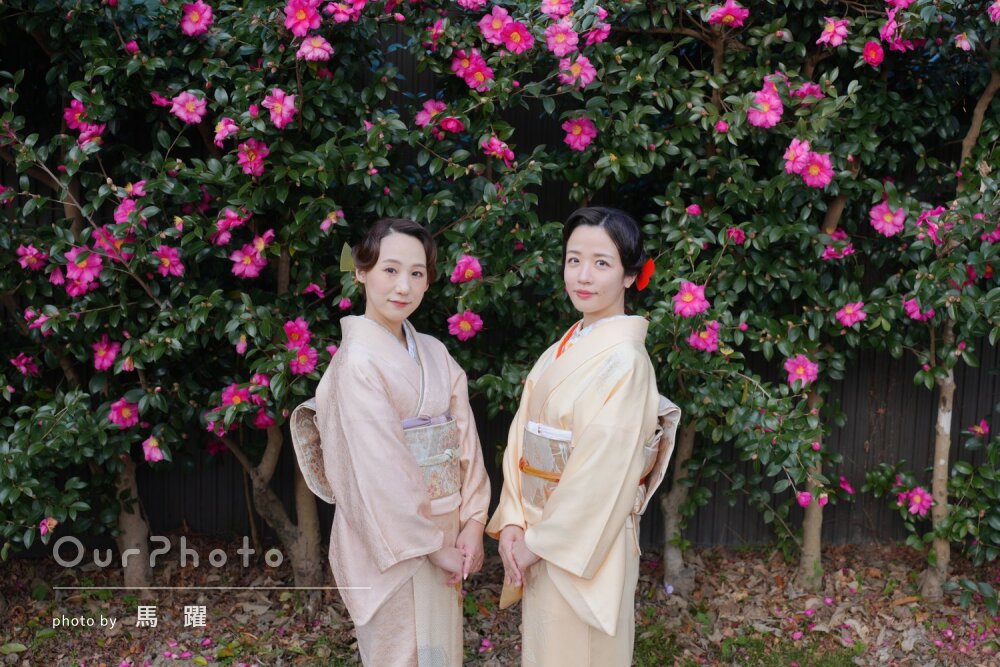 「素敵で一生の思い出」仲良きことは美しき！長き友情輝く友フォトの撮影