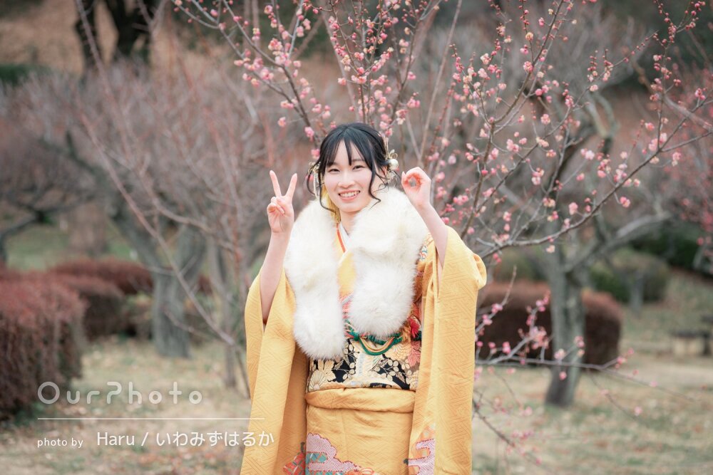 「素敵な一瞬をしっかり切り取って」晴れ着姿で凛と美しく！成人式の撮影