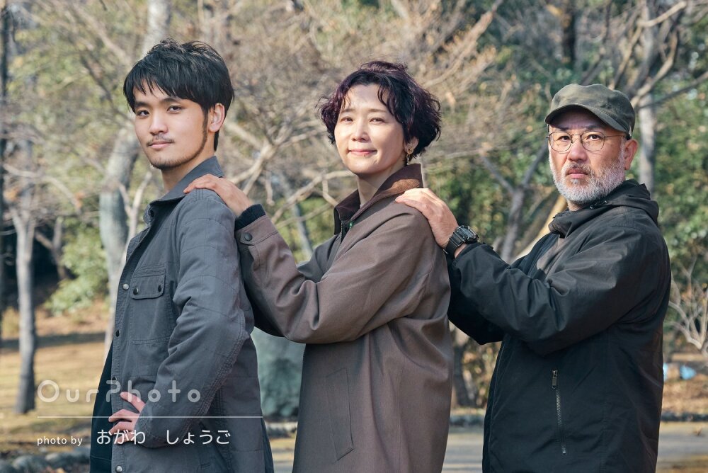 「家族の自然な姿を記録に」20歳の記念に宝物のような家族写真の撮影