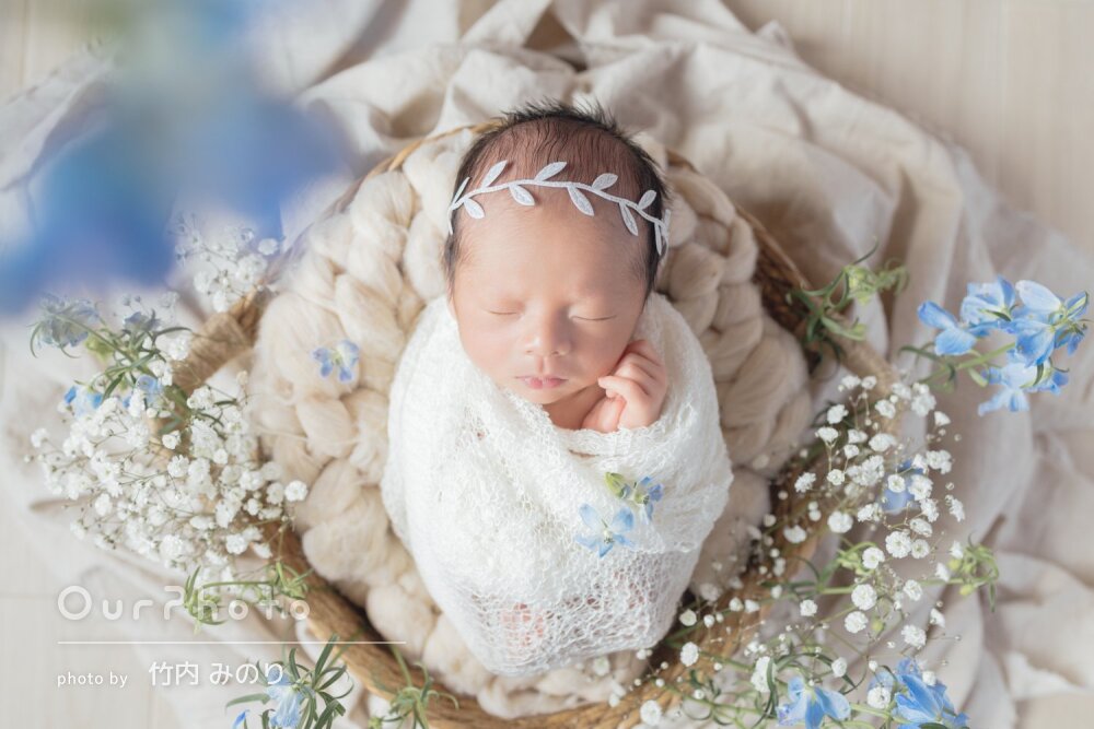 「お願いして本当に良かった」愛おしい時を紡ぐニューボーンフォトの撮影