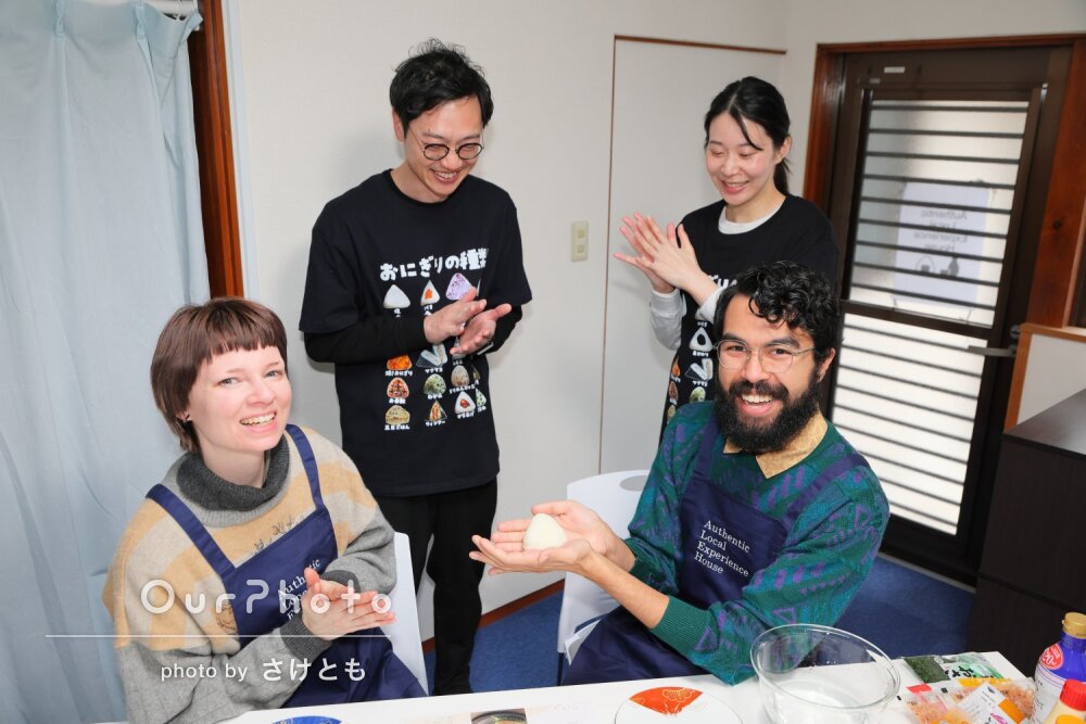 「たくさんの枚数や構図」インバウンド向けの日本文化体験イベントの撮影