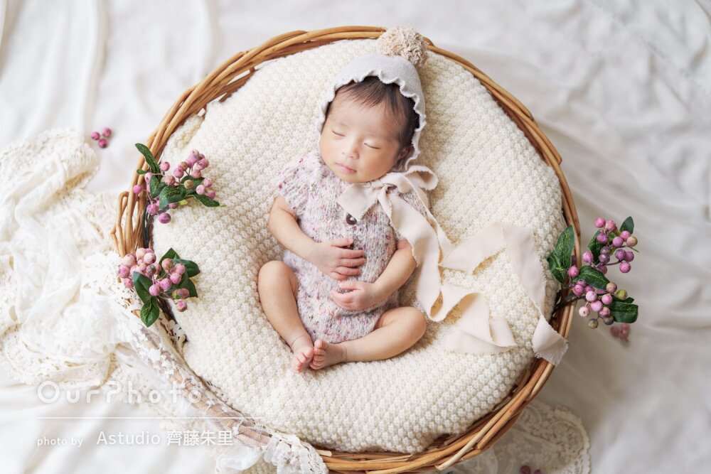 「素敵な写真を沢山」愛らしい瞬間を切り取ってニューボーンフォトの撮影