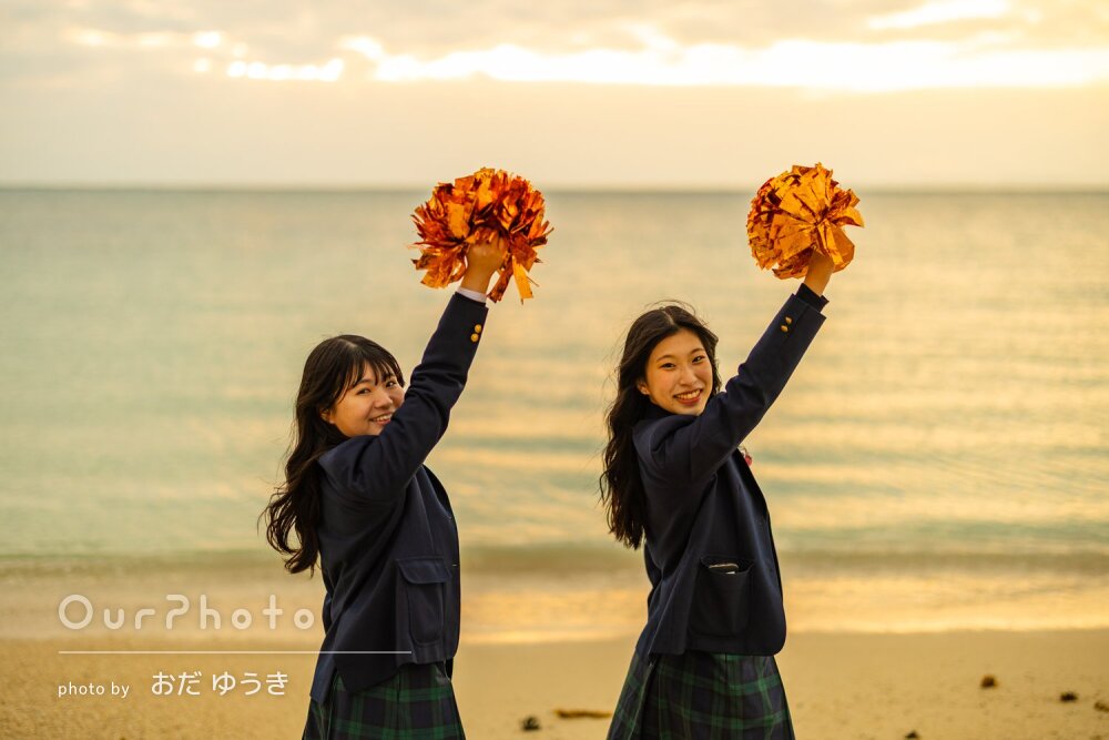 「想像以上のクオリティで」最高の瞬間を！キラキラ笑顔で卒業記念の撮影