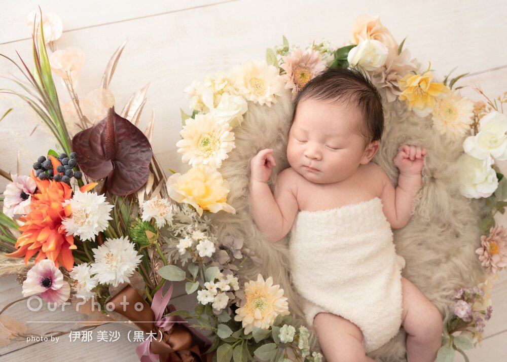 「終始明るい雰囲気で進めて」多種多彩！可愛いニューボーンフォトの撮影