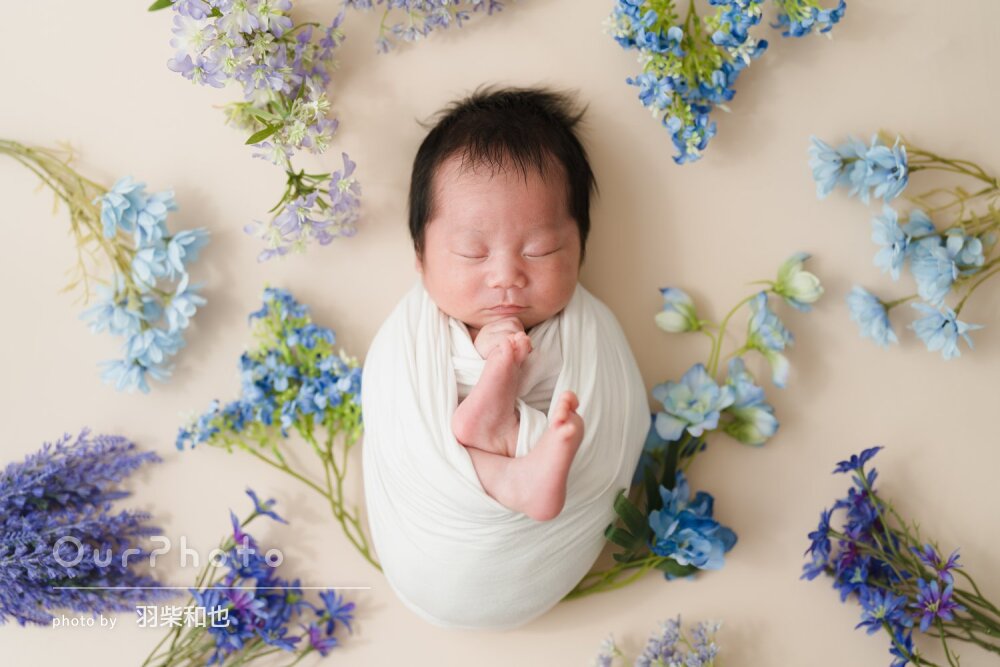 「プロだからこそ撮れるクオリティ」ご自宅でニューボーンフォトの撮影