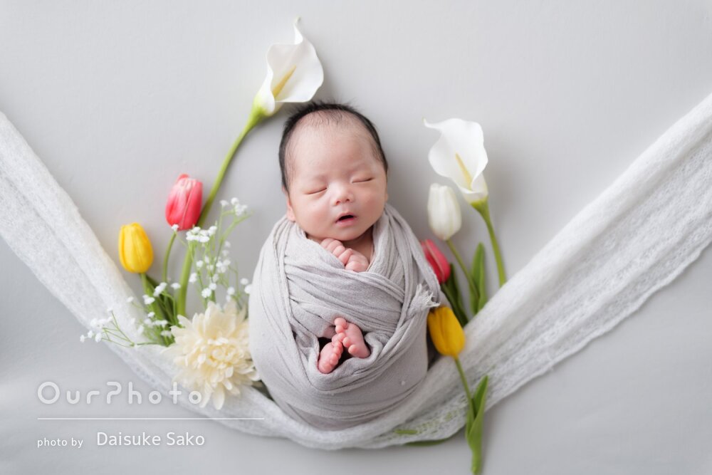 「とっても可愛く」どの瞬間も素敵な思い出に！ニューボーンフォトの撮影