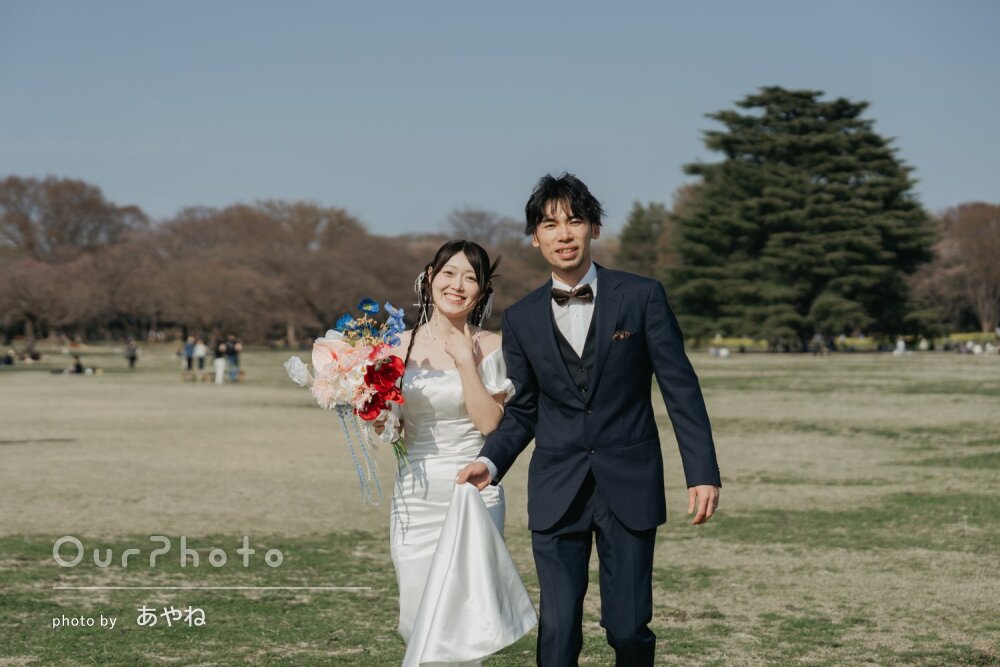 「一生の宝物に」美しく咲き誇る花々と共に最高のウェディングフォト撮影