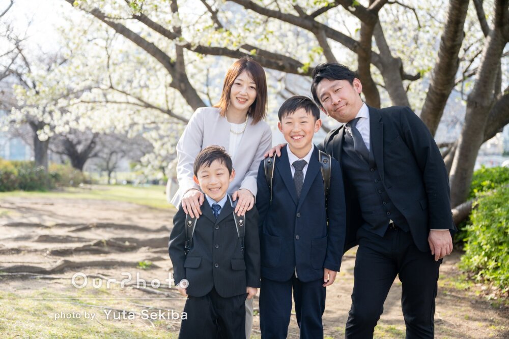 「素敵な写真ばかり」ピカピカのランドセルを背負って！入学記念写真撮影