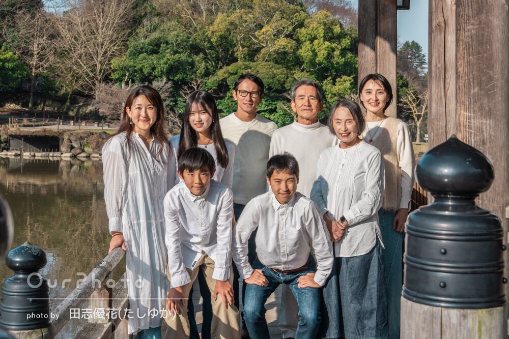 「家族のいい思い出」皆一緒に！リンクコーデで仲良く家族写真の撮影