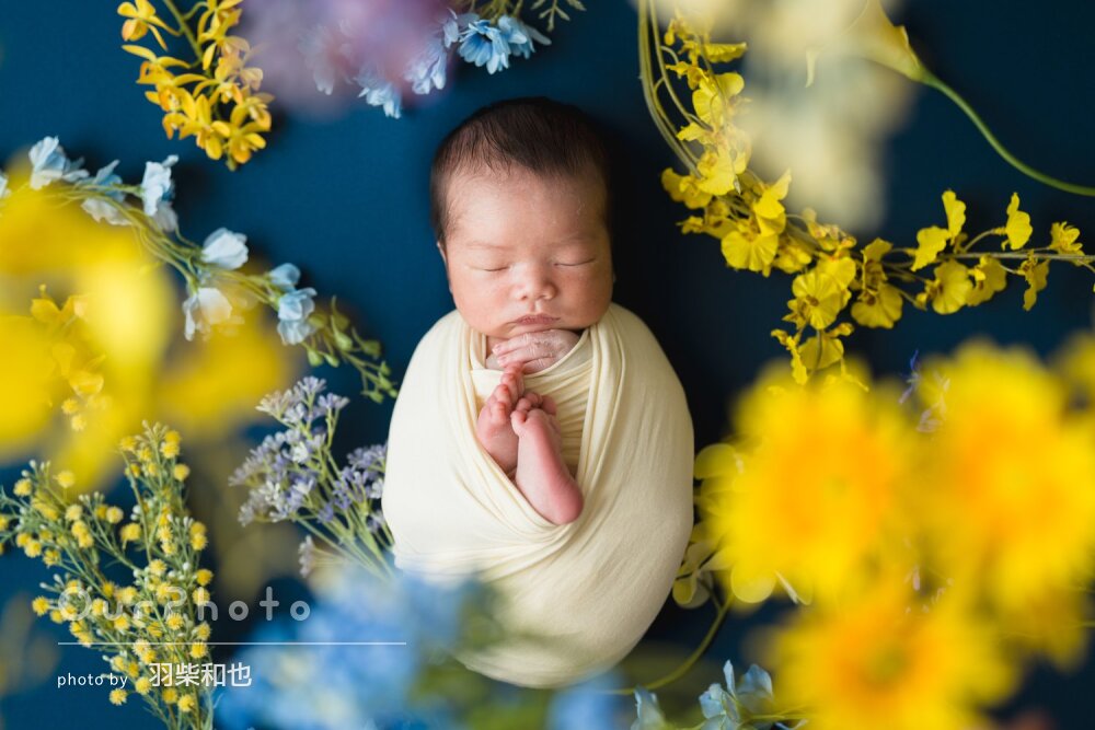 「見るたびに、感動が蘇ります」幻想的で可愛いニューボーンフォトの撮影