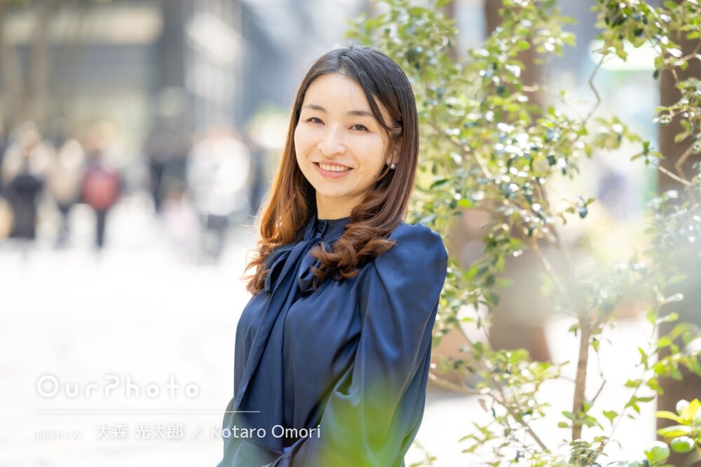 「柔らかい表情や雰囲気を捉えて」ビジネス用プロフィール写真の撮影