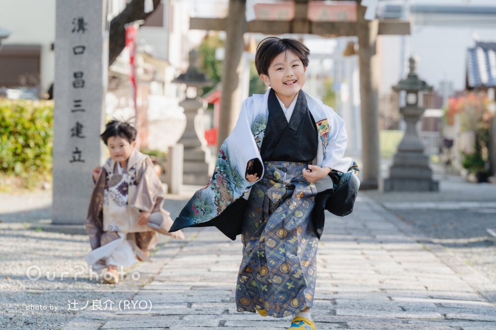 「素敵な写真がたくさんでした」楽しい思い出を写真に収めた七五三の撮影