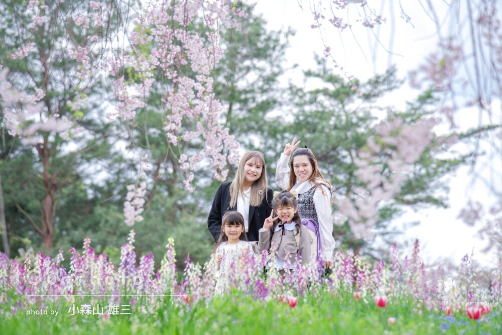 「親も子も楽しくてあっという間」友達と一緒に！入学記念写真の撮影
