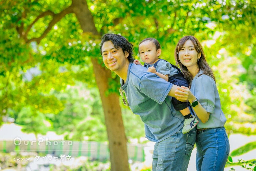 「素晴らしい写真」何気ない構図にセンスが光る！オシャレな家族写真撮影