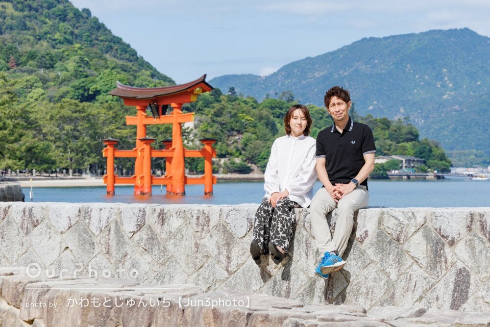 「安心してお任せ」風光明媚な地でナチュラルなカップルフォトの撮影