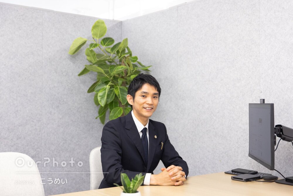 「素晴らしい写真をたくさん」爽やかな雰囲気伝わるプロフィール写真撮影