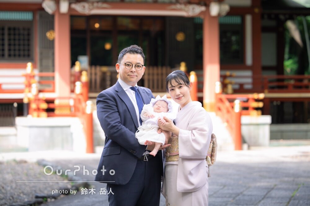 「この方にお願いできてよかった」穏やかな空気感で大満足のお宮参り撮影