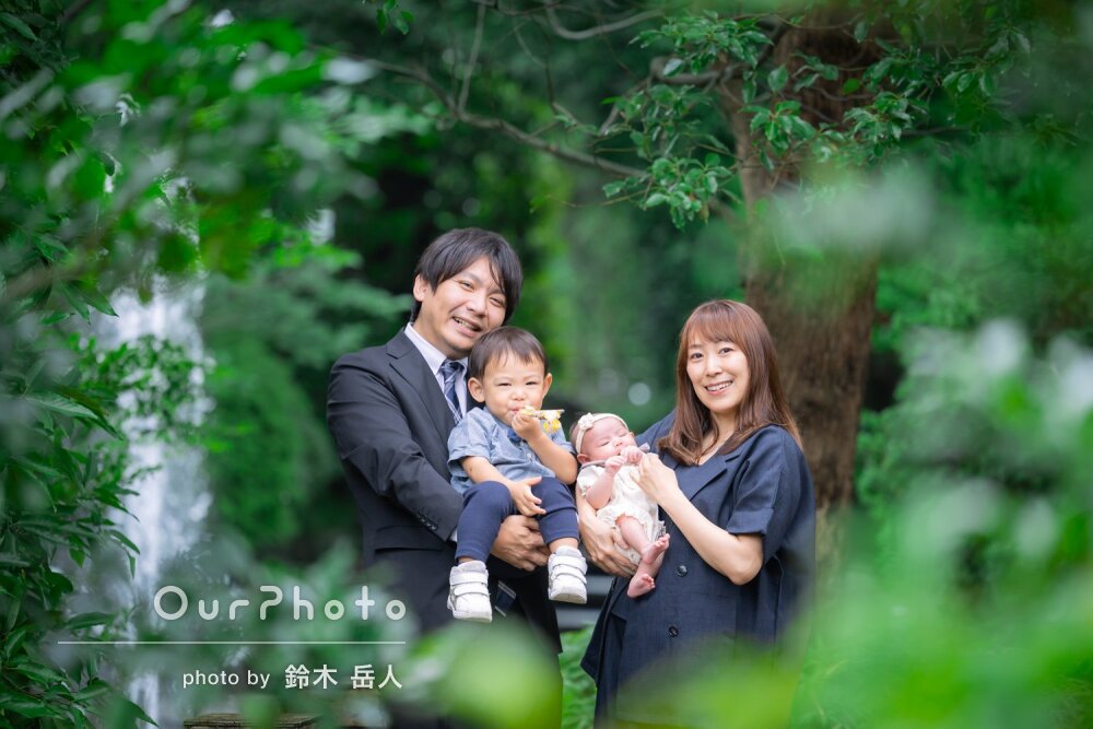 「光や構図がきれいに写る」幸せな雰囲気がたくさん伝わるお宮参りの撮影