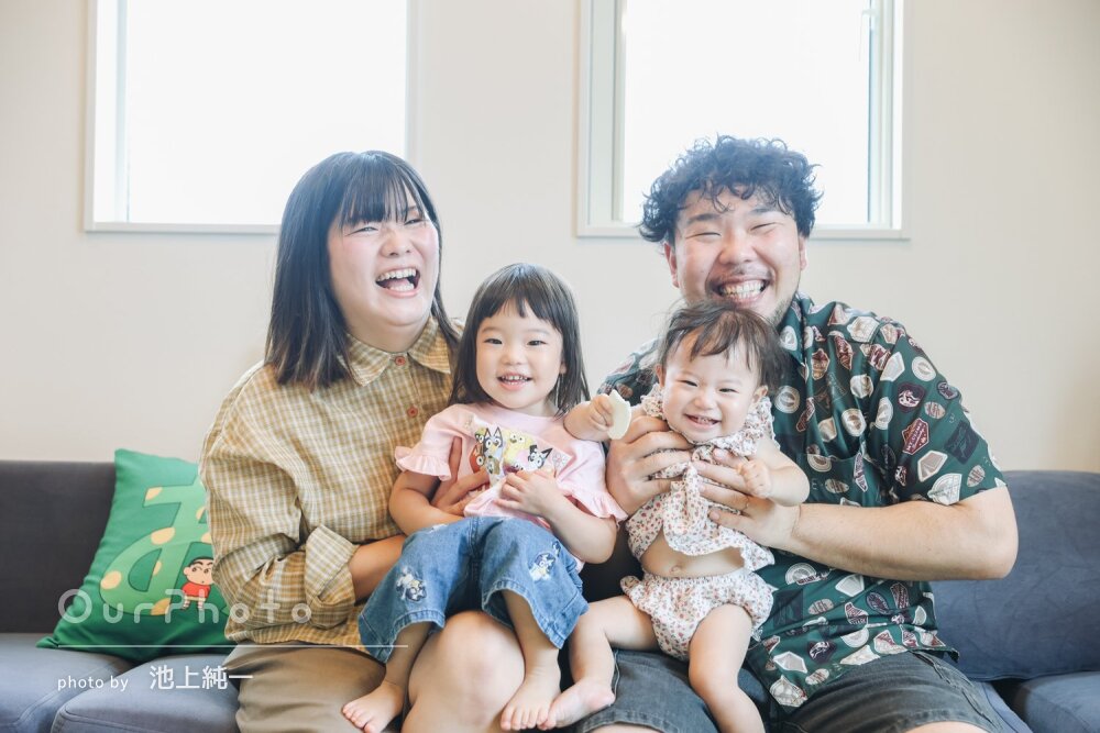 「今回もとてもよい表情」お子様のペースに合わせて1歳誕生日記念の撮影