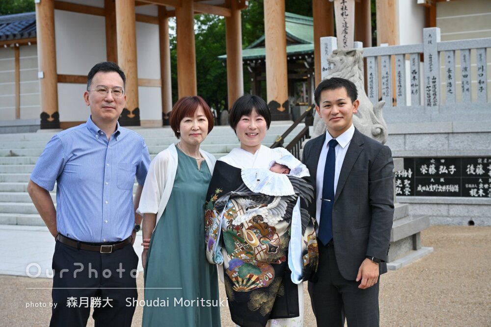 「自然な表情をたくさん残して」何度も見返したくなる素敵なお宮参り撮影