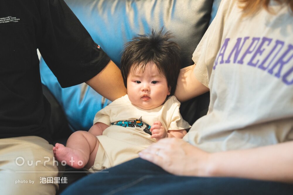 「仕上がりもさすがプロ」自然な姿から深い愛情が伝わる家族写真の撮影