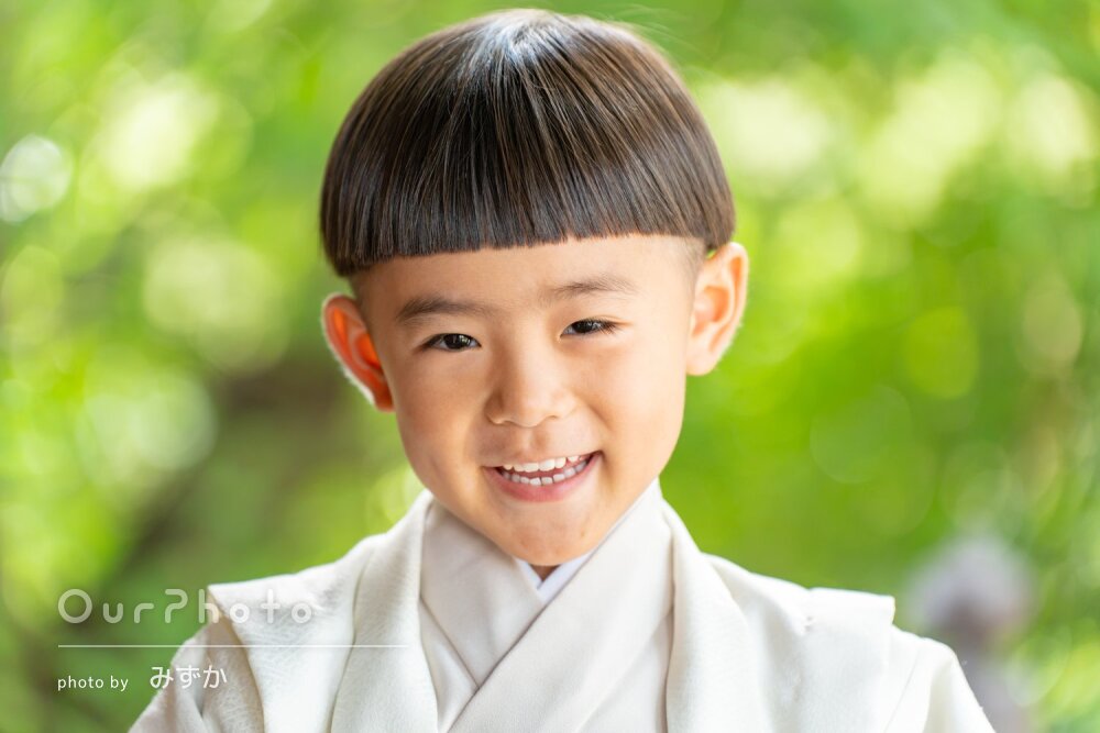 「素敵な写真で最高の思い出」笑顔が輝く！おしゃれな袴姿で七五三の撮影