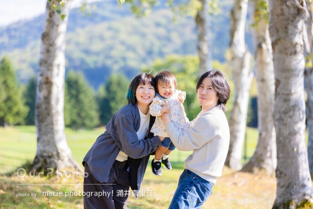 「いつもの笑顔を引き出して」旅先で楽しみながら1歳お誕生日記念の撮影