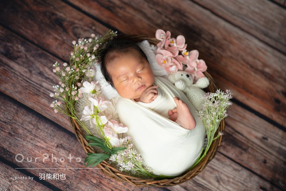 「とっても可愛くて満足です」愛おしさ溢れるニューボーンフォトの撮影