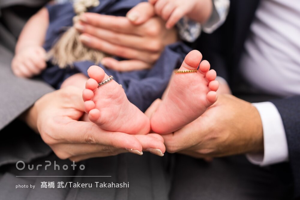 「素敵な写真の仕上がり」家族の思い出に残る七五三とお宮参りの撮影