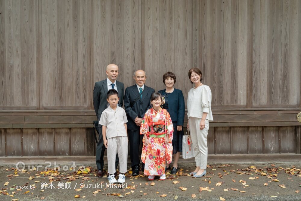 「子どもたちのすてきな表情をたくさん」はにかむ姿も可愛い七五三の撮影