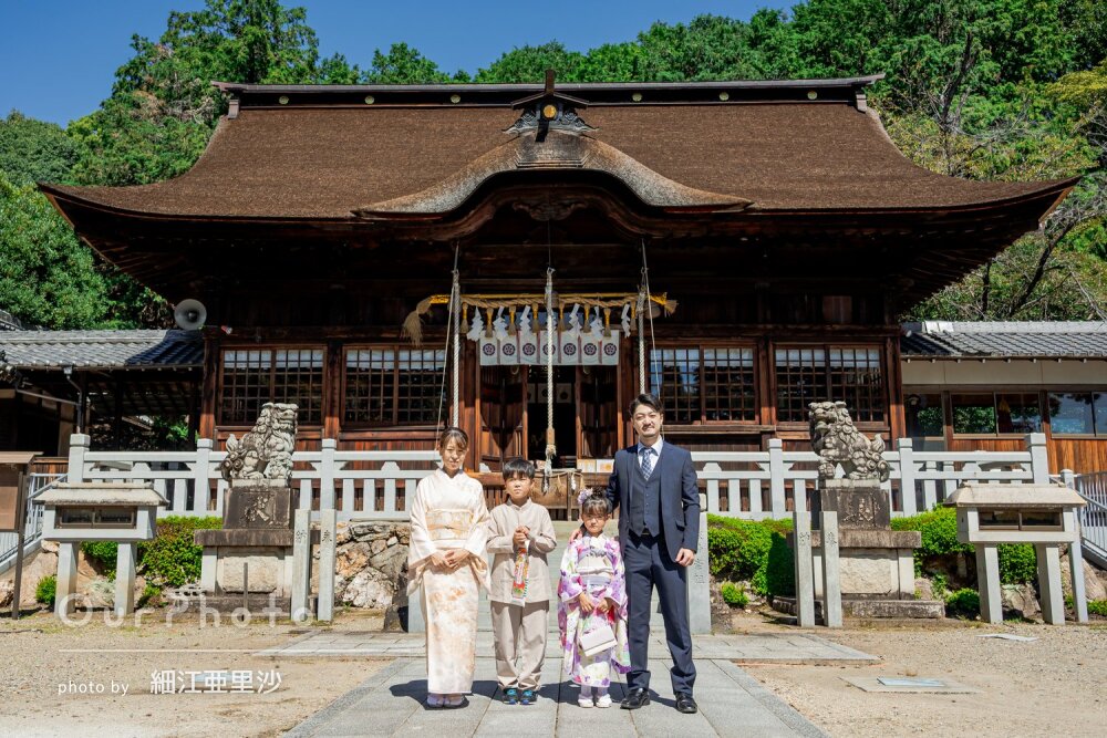 「いろんな提案をして」ママも和装で華やか！女の子の素敵な七五三の撮影