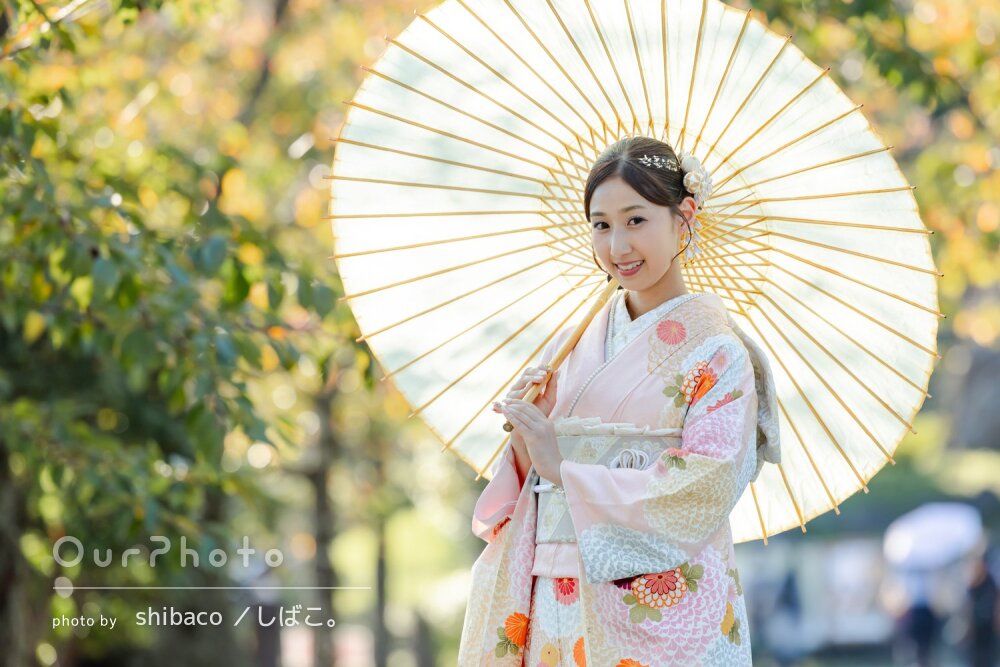 「納得いくまでたくさん」趣ある風景に振り袖姿が映える成人式前撮り撮影