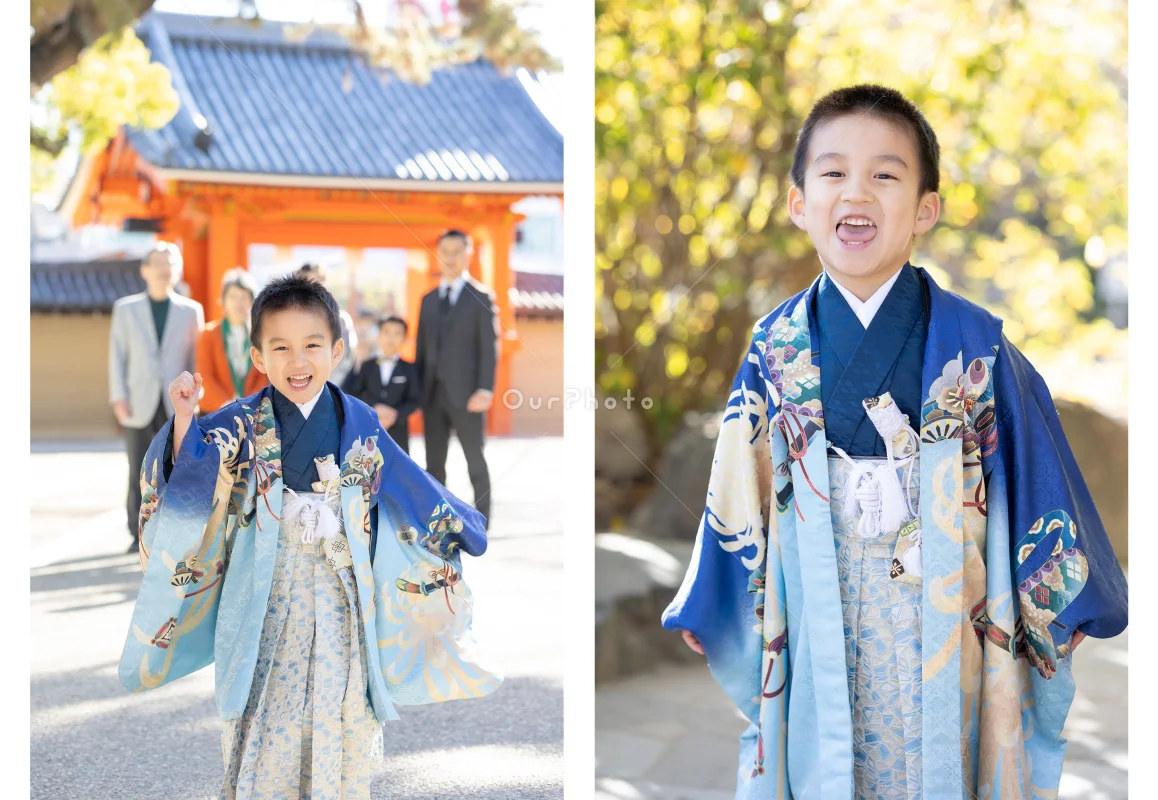 藤森神社(京都市伏見区)で七五三の出張撮影｜カメラマンの撮影例と価格