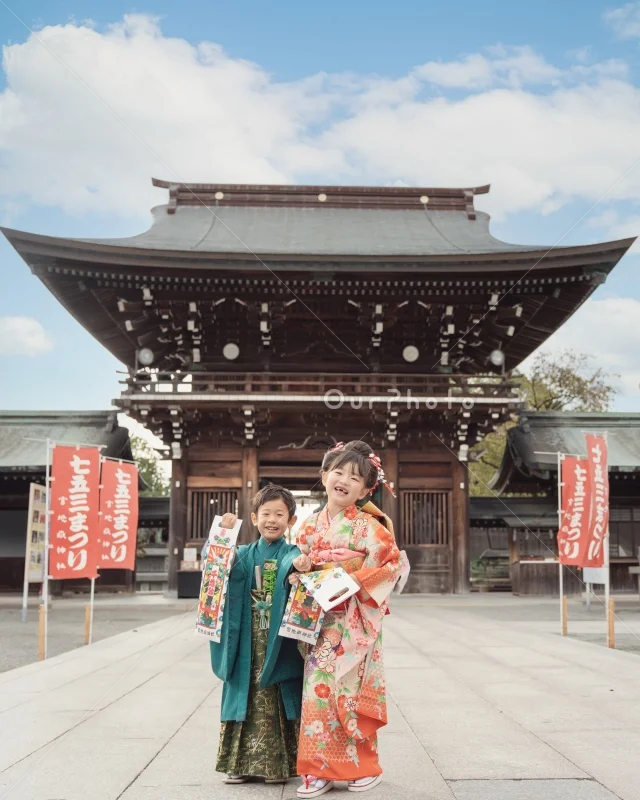 宮地嶽神社(福津市)で七五三の出張撮影｜カメラマンの撮影例と価格で