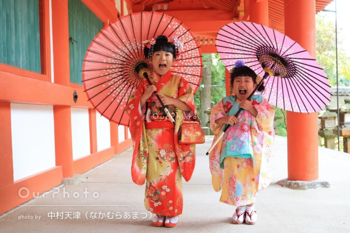 建部大社(大津市)で七五三の出張撮影｜カメラマンの撮影例と価格で比較